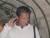guillaume et son faux sourire.... la main lev�e prete a frapper!!!!!